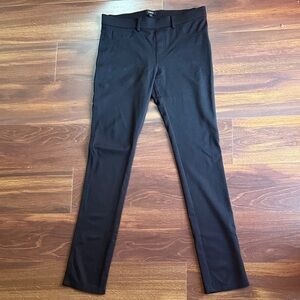 Theory Black Pull On Pants Size Medium